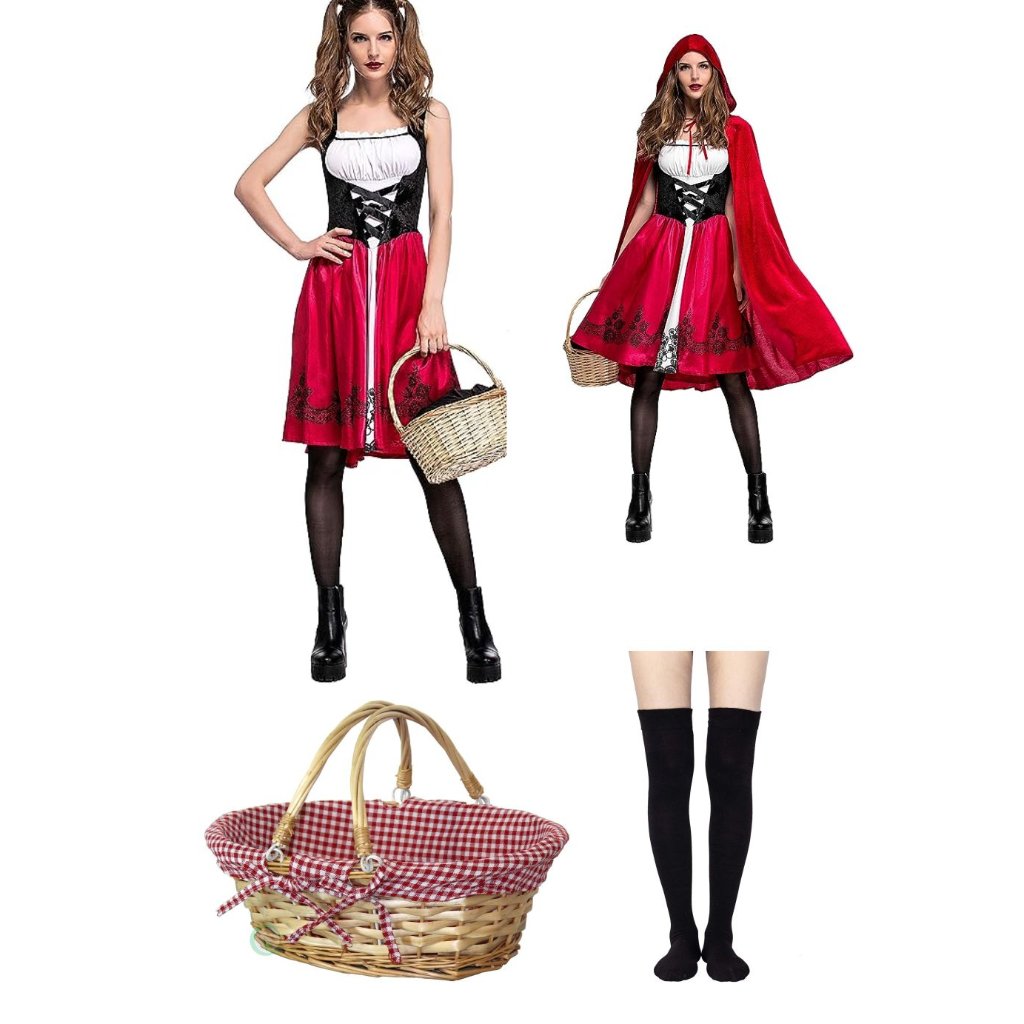 Red Riding Hood Costume With Cape
